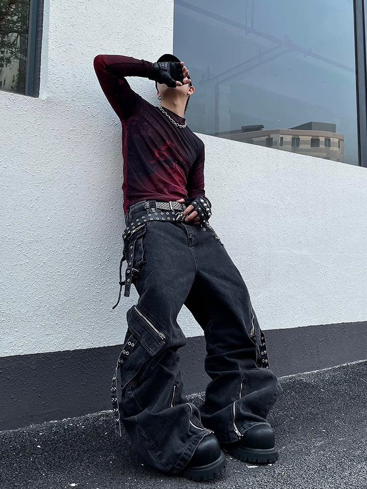 Shadow Serpent Mesh Long Sleeve