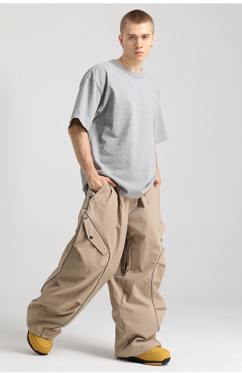 HaloPiped 반사 스노우 팬츠