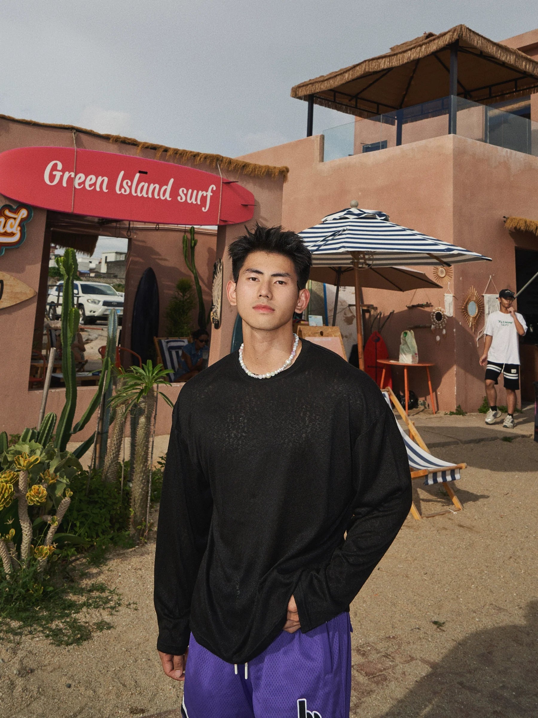 Sheer Long Sleeve Shirt