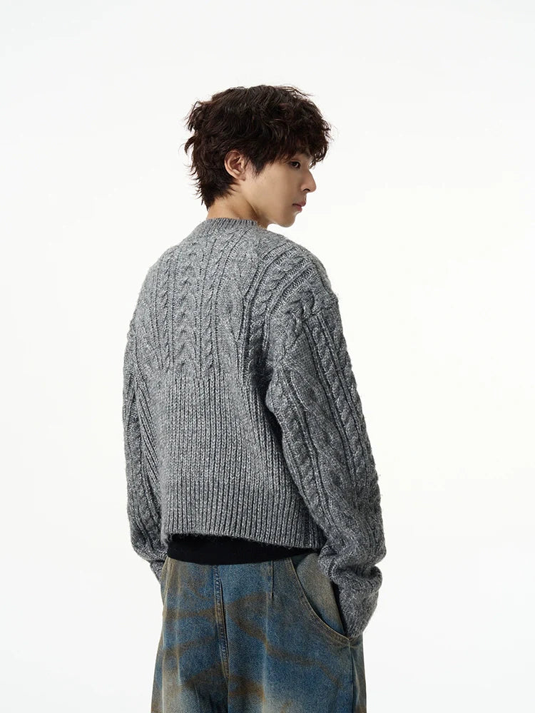 Full Cable Knit Sweater