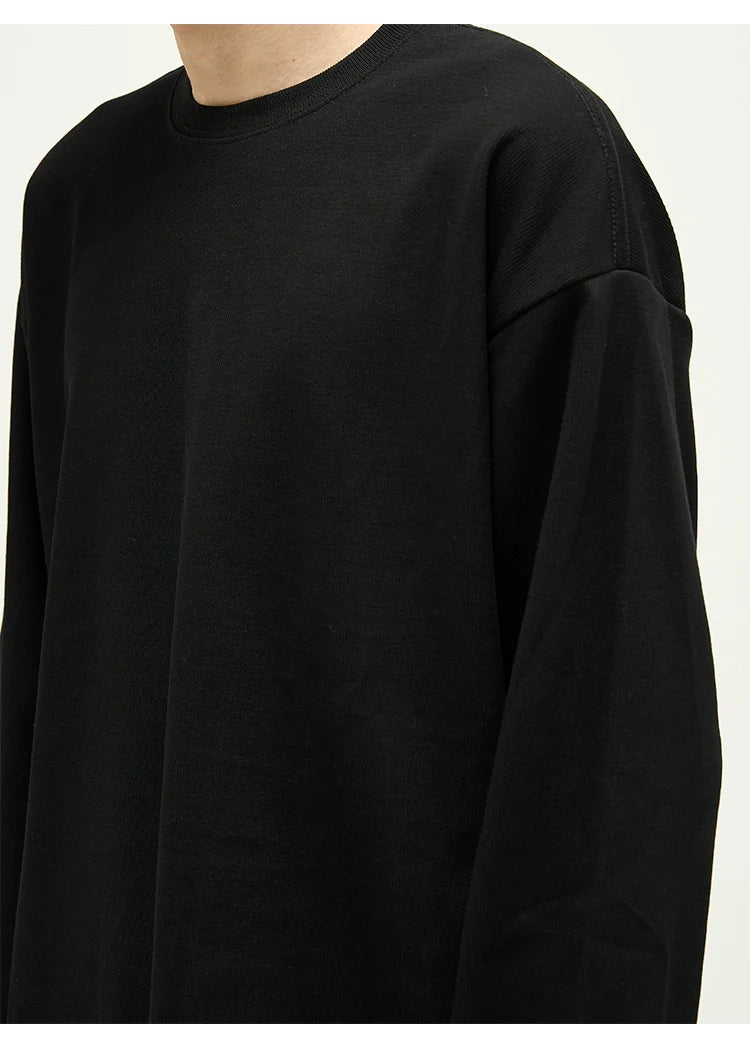 Long-Sleeve Crew Neck T-Shirt