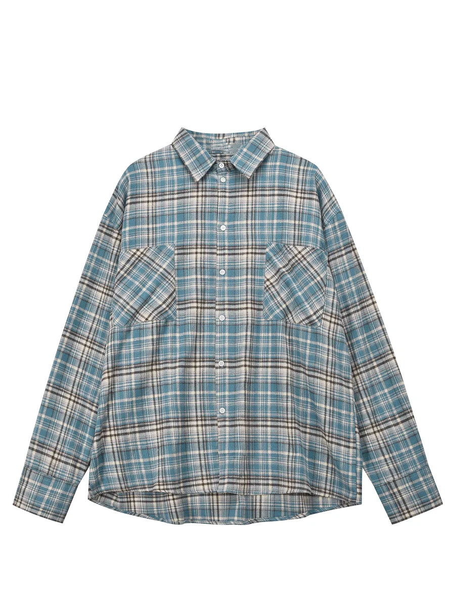 Plaid Casual Flannel Shirt