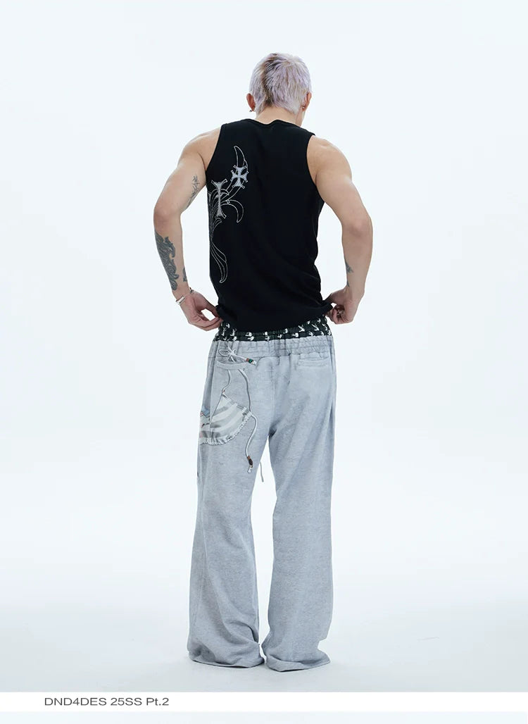 Gothic Letter Tattoo Tank Top