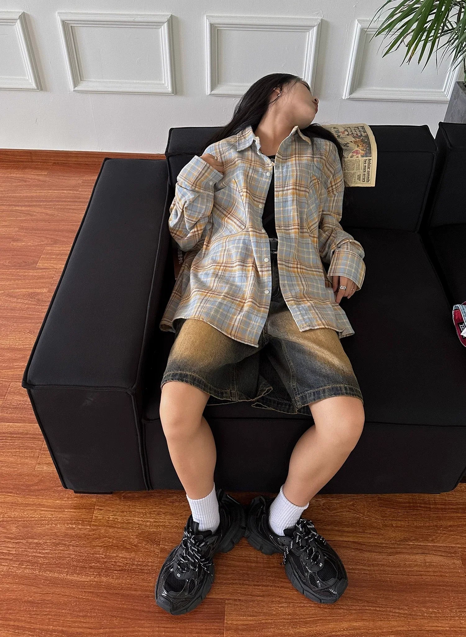 Plaid Casual Flannel Shirt