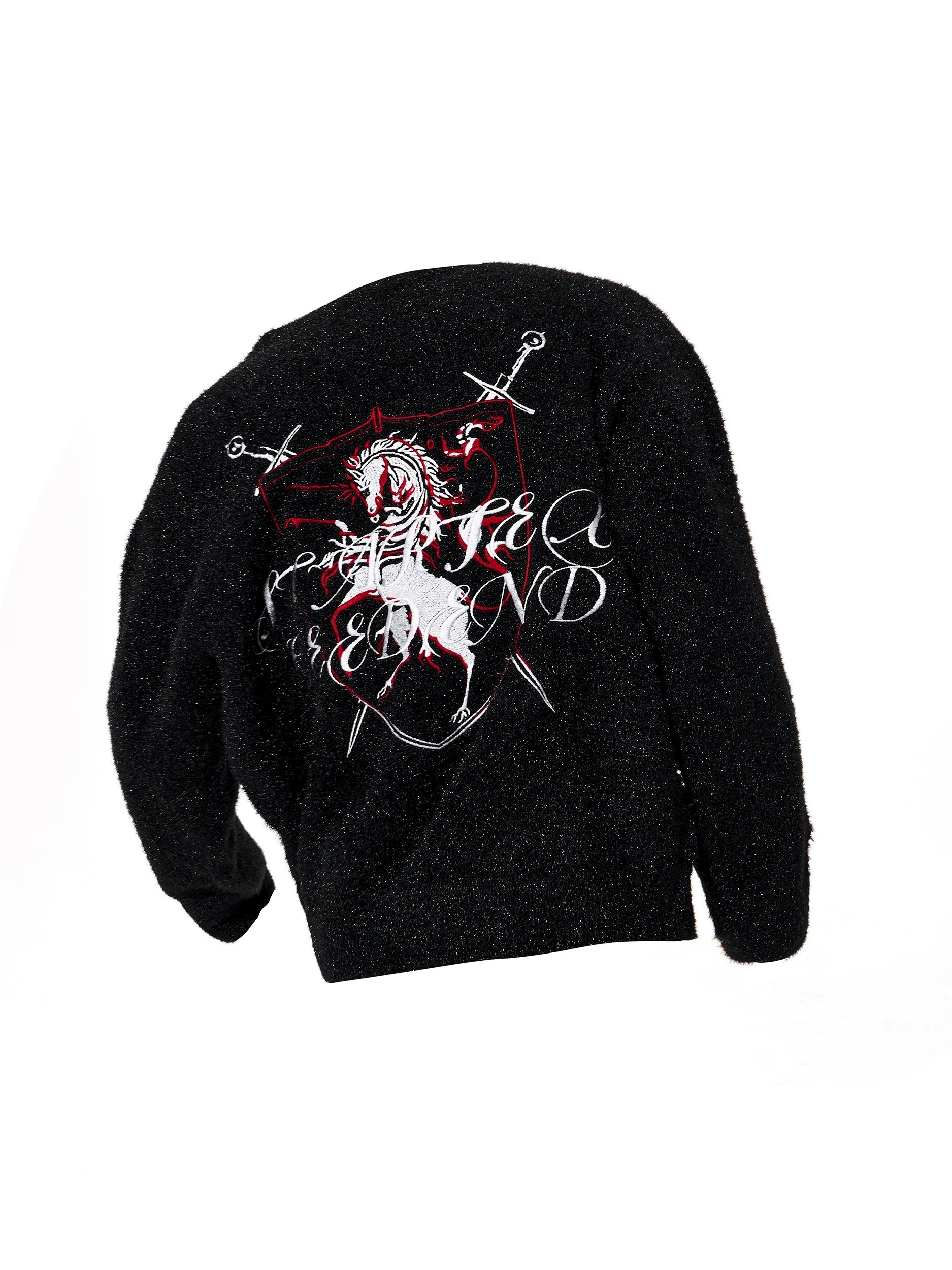 Knightmare Crest Fuzzy Sweatshirt