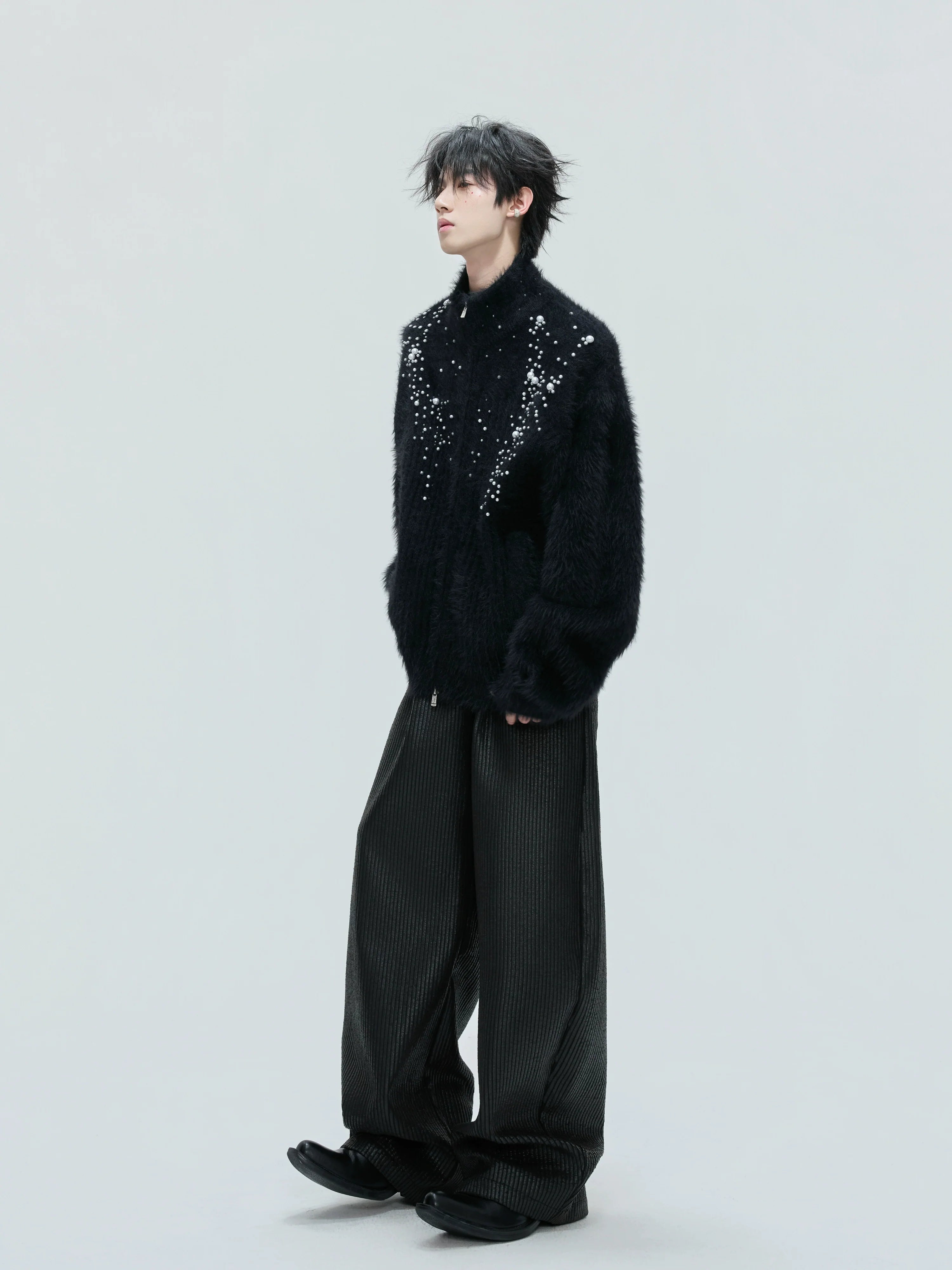 Starlit Nightfall Fur Jacket