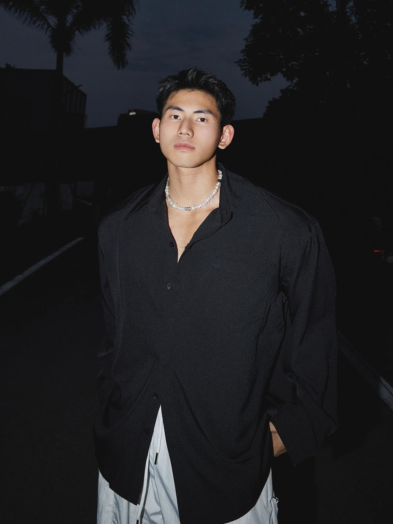 Classic White Oversized Dress Shirt