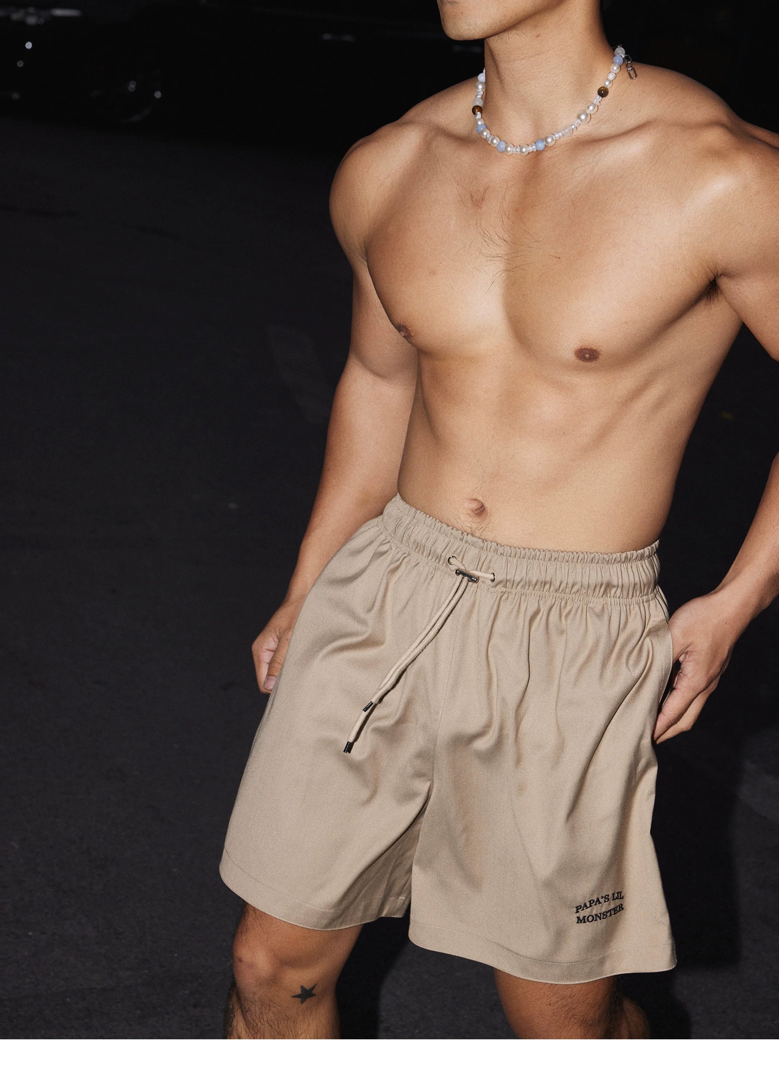 Elastic Waist Shorts