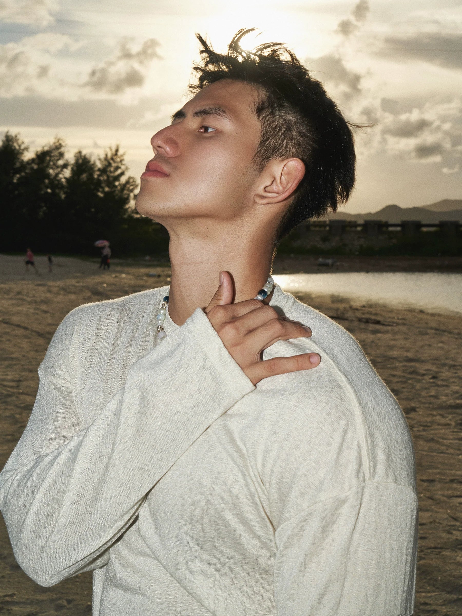 Sheer Long Sleeve Shirt