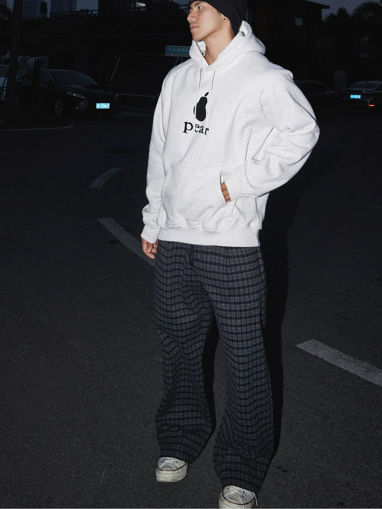 Pear Minimalist Graphic Hoodie