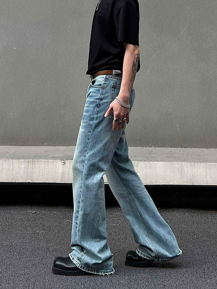 Skywash Vintage Fade Baggy Jeans