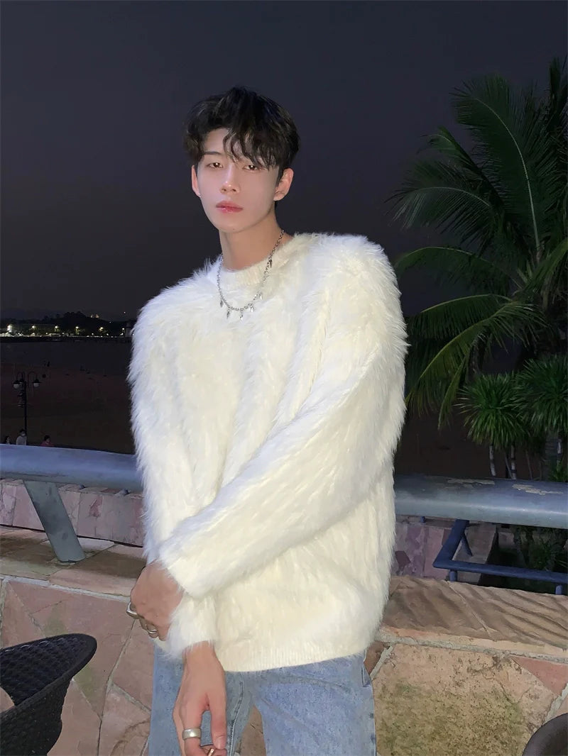 인조 모피 코트