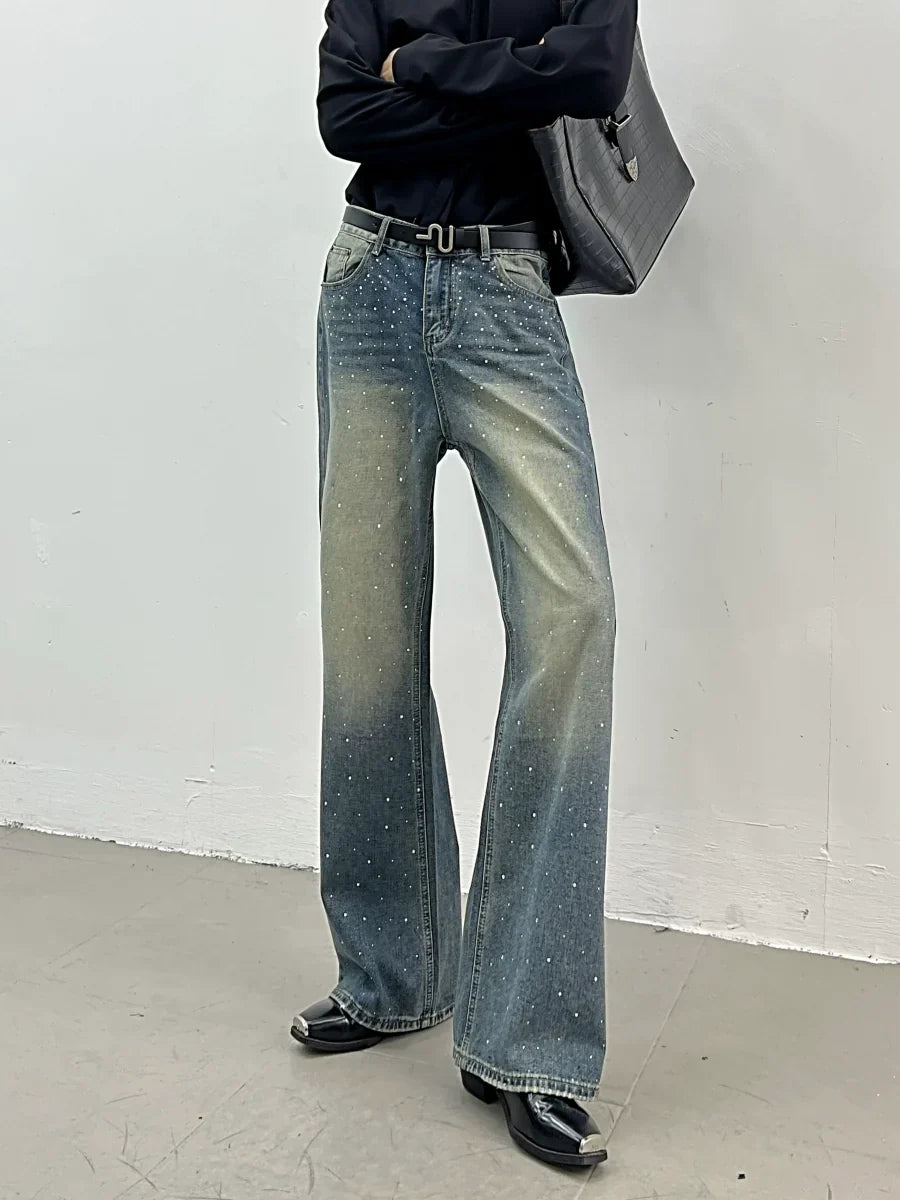 Stardust Noir Wide Leg Jeans