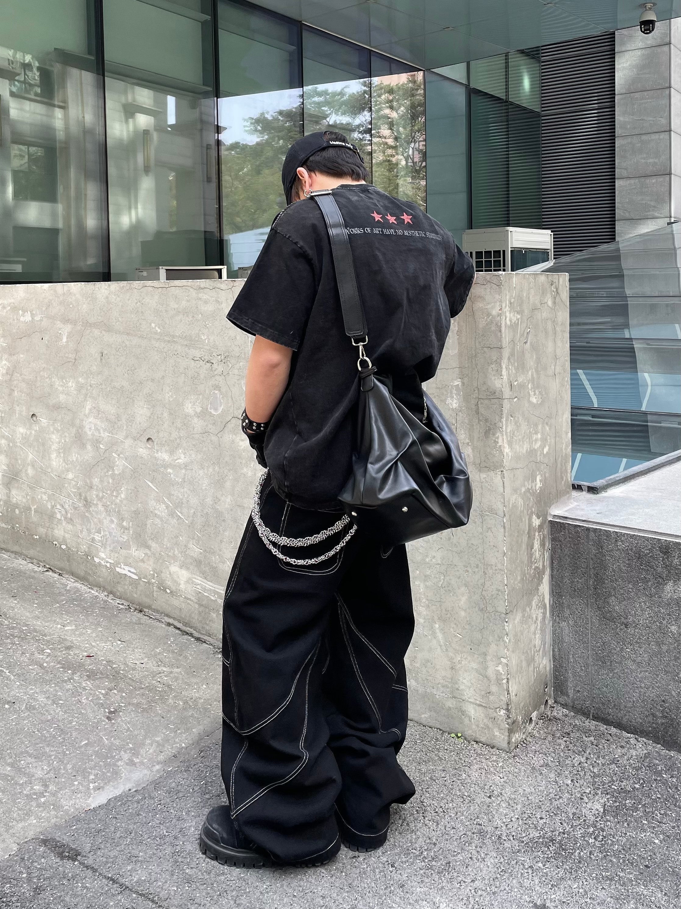 레벨 엣지 펑크 그래픽 티