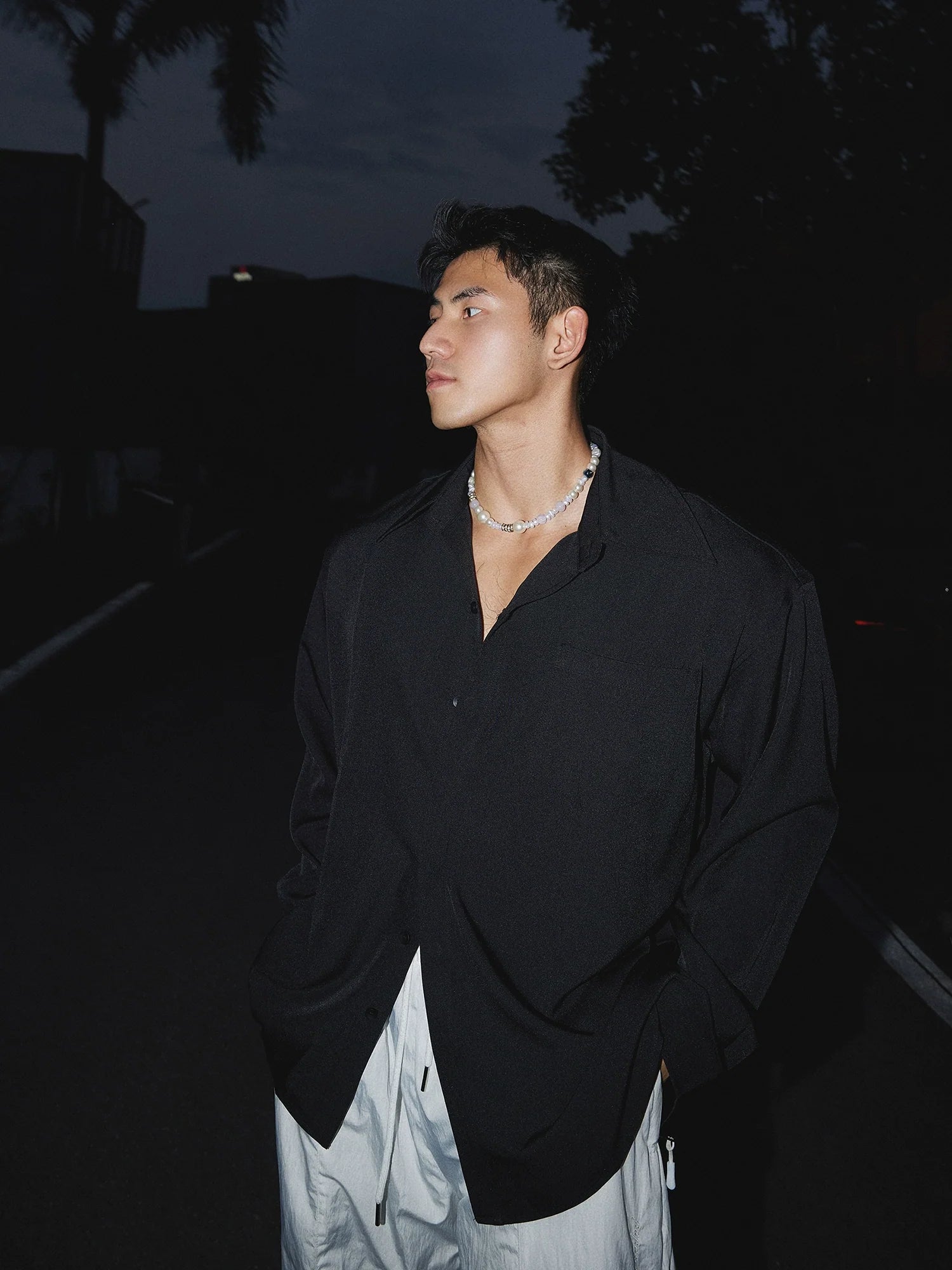 Classic White Oversized Dress Shirt