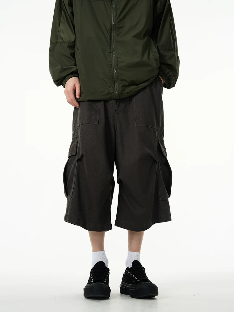 Wide-Leg Cargo Shorts and Pants