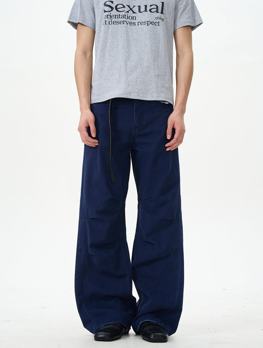 Dark Wash Wide Leg Jeans