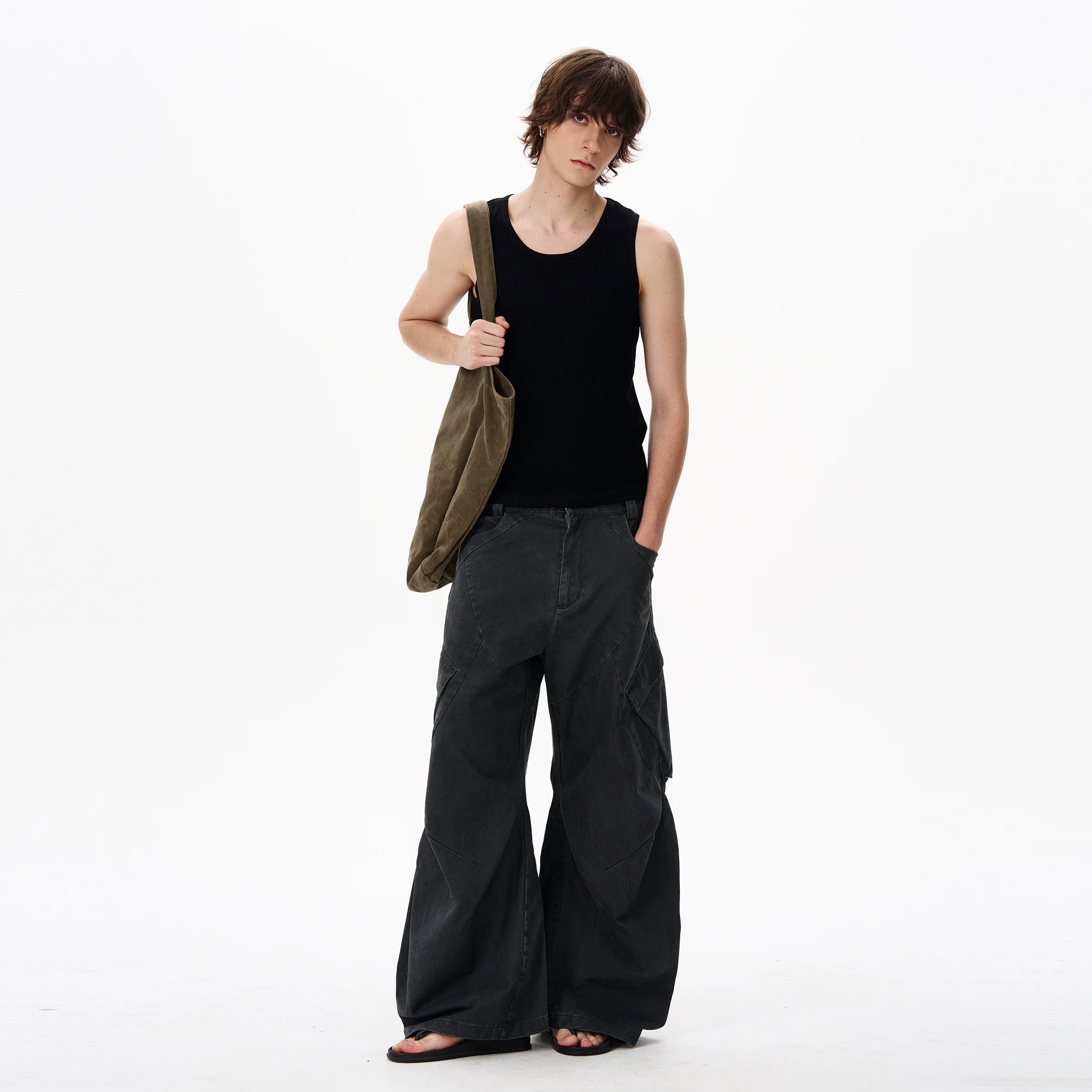 Ribbed Cotton Tank Top