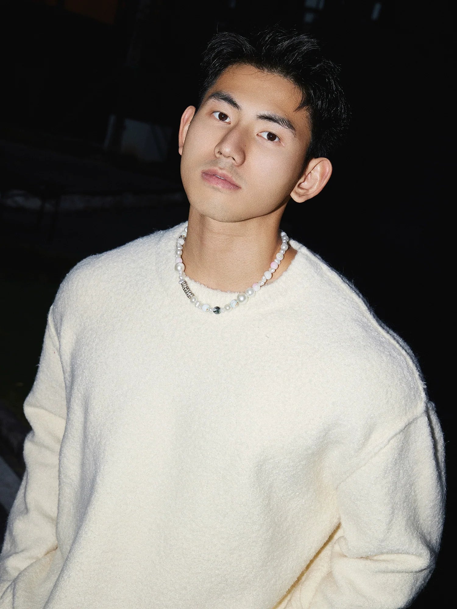 Textured Knit Sweater