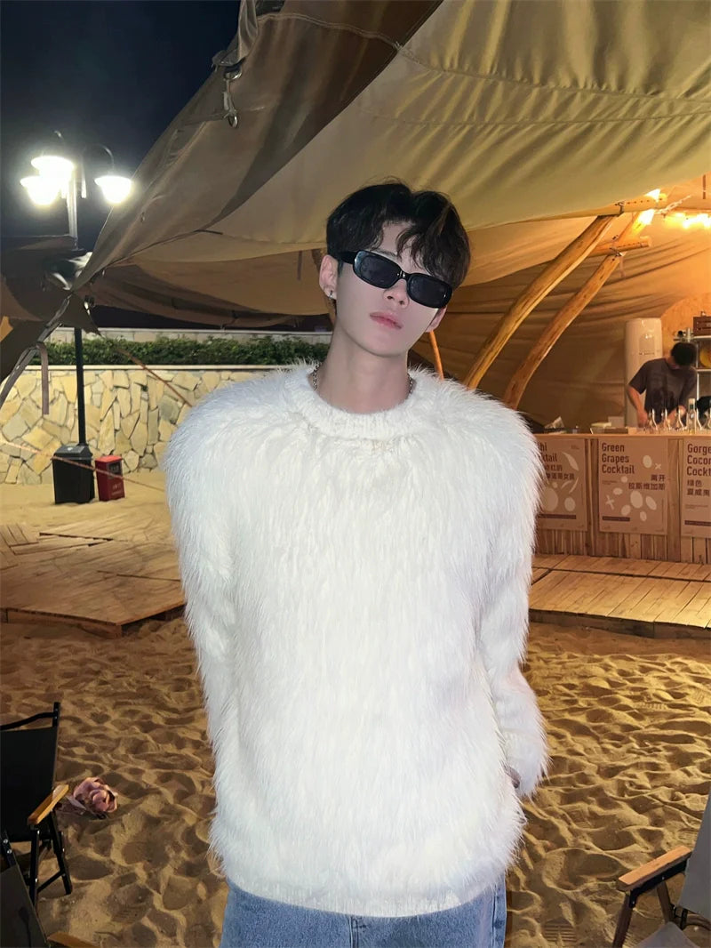 인조 모피 코트
