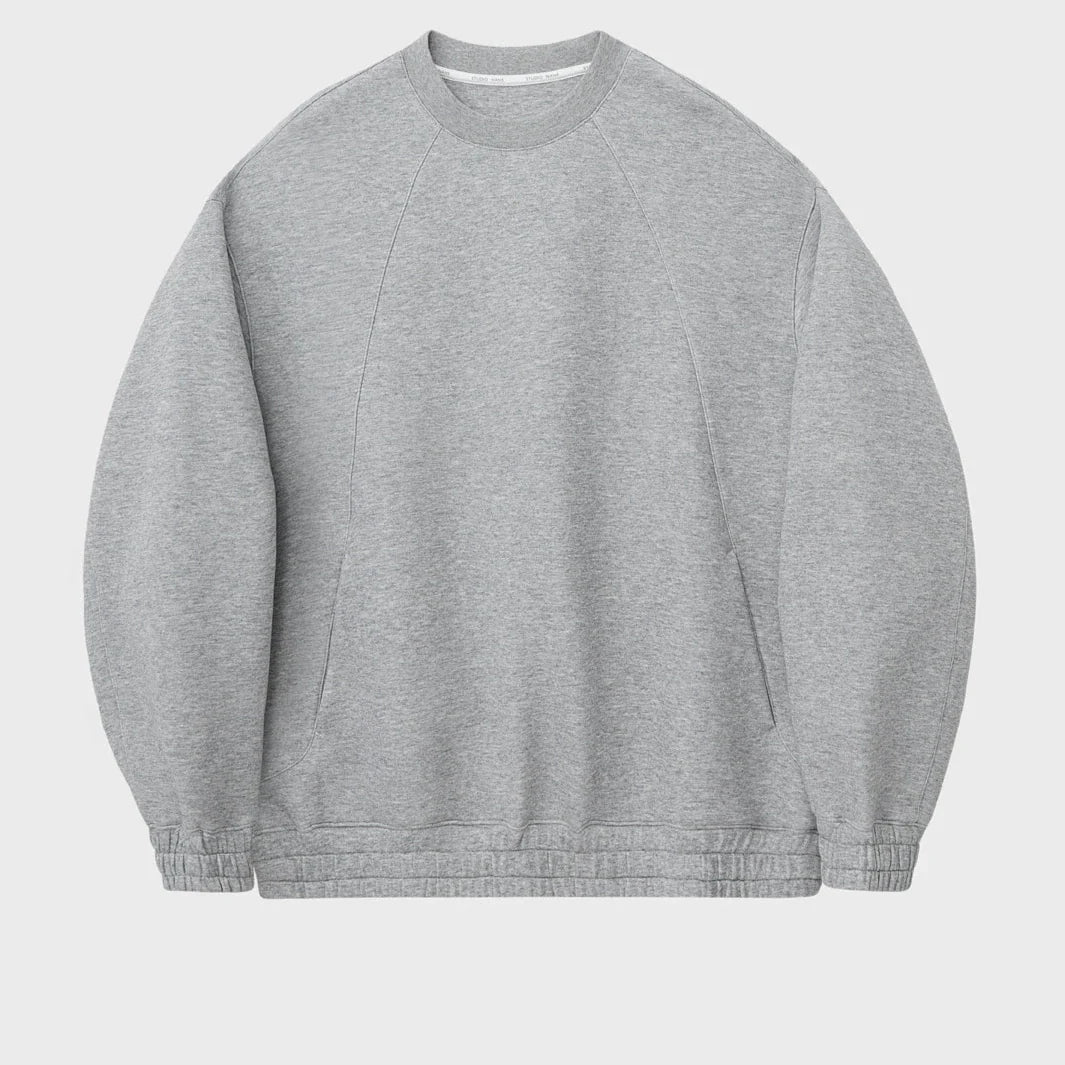 Color Block Pocket Oversized Sweatshirt