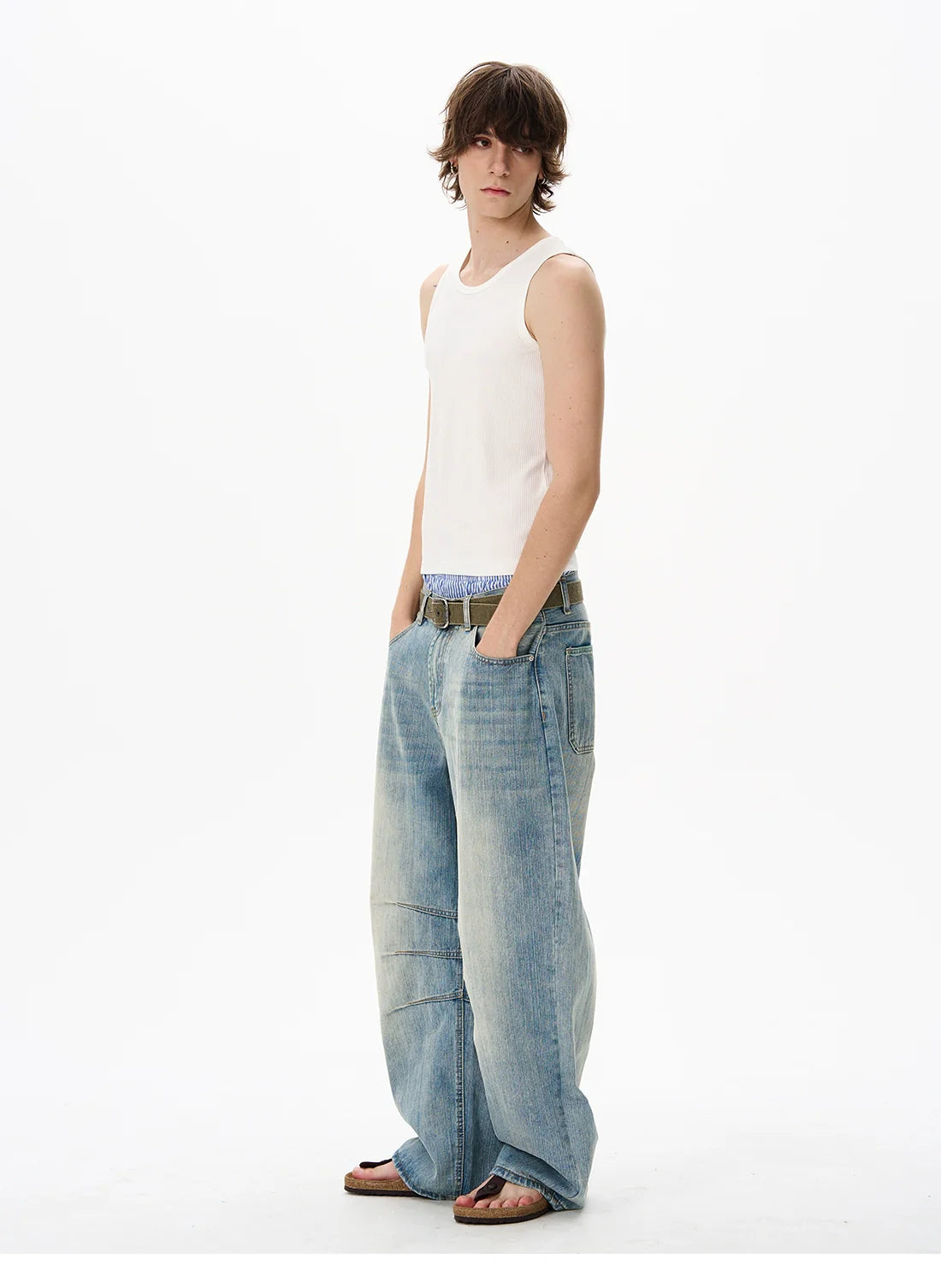 Ribbed Cotton Tank Top