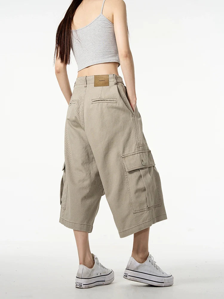 Wide-Leg Cargo Shorts and Pants