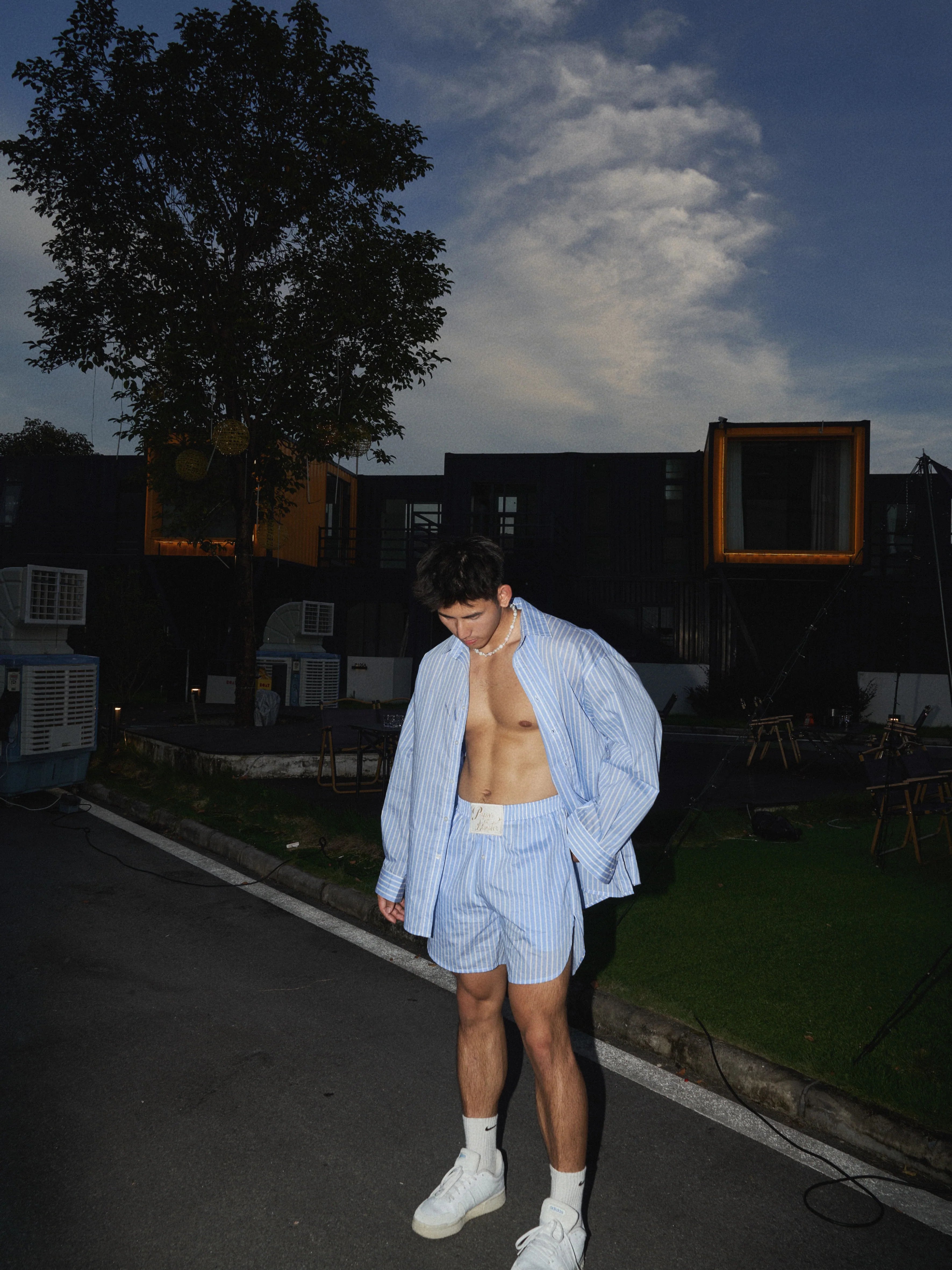 Casual Loose-Fitting Shirt Setup