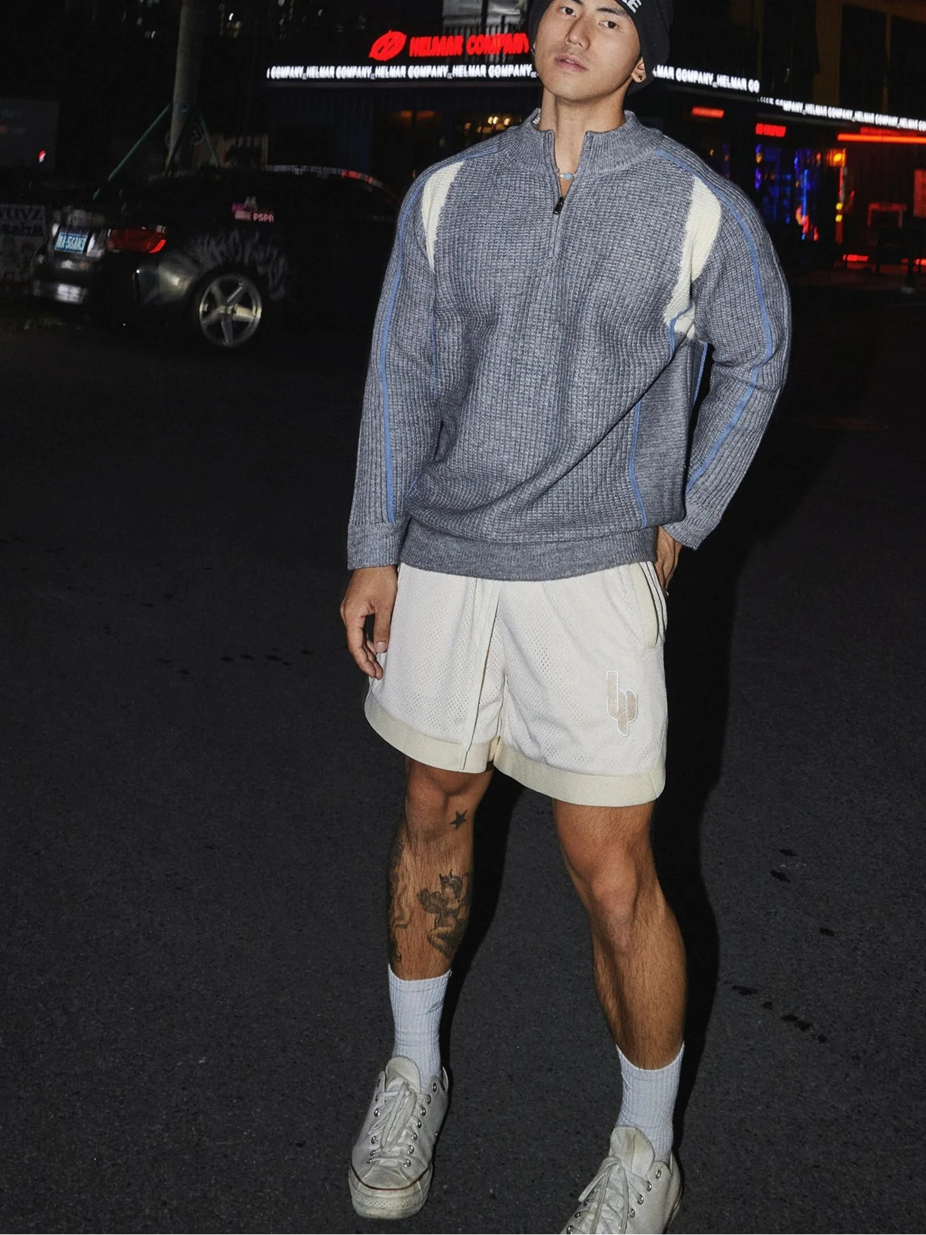 Glacier Track Half-Zip Knit Sweater