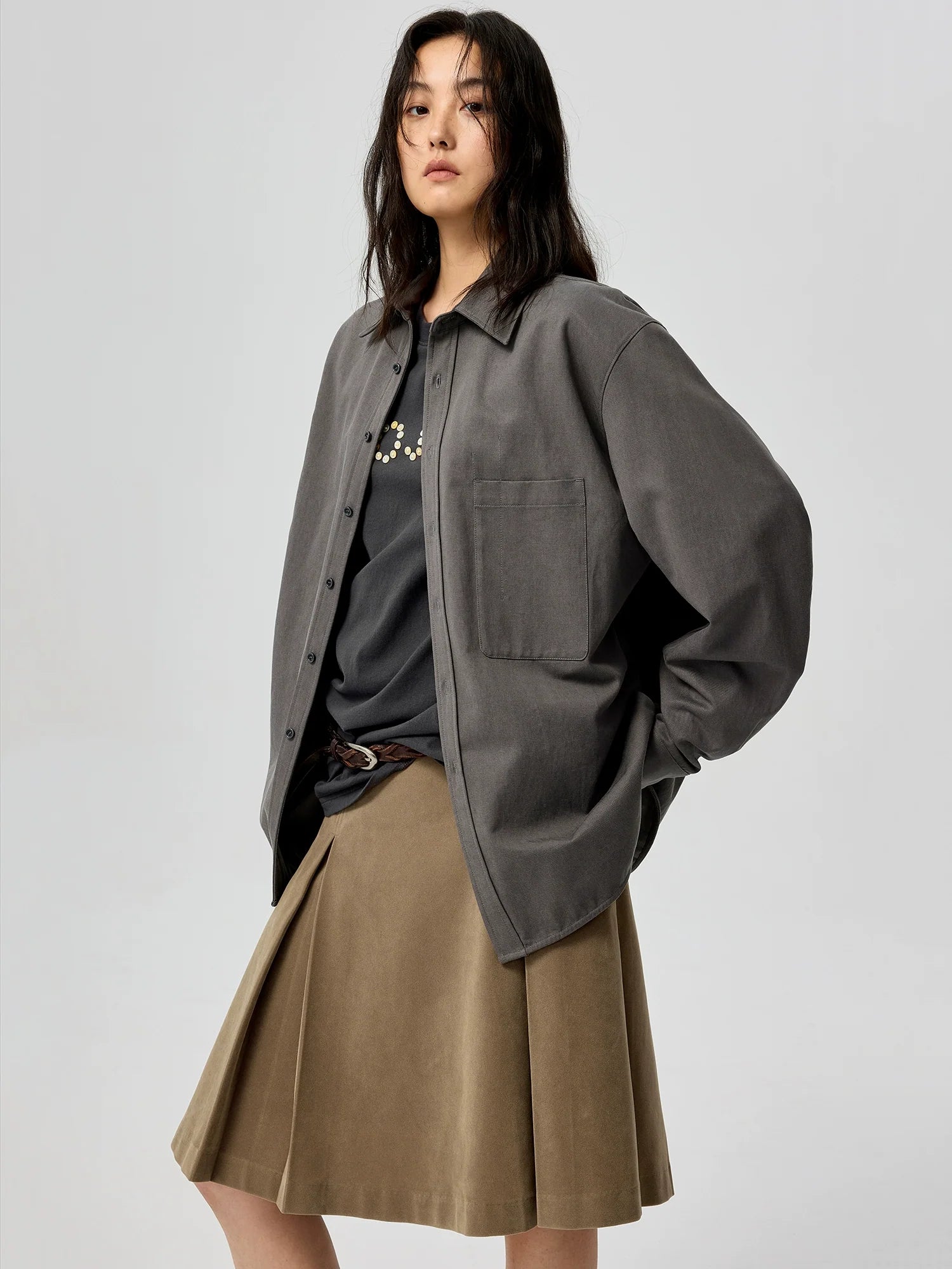 Midnight Oversized Shirt