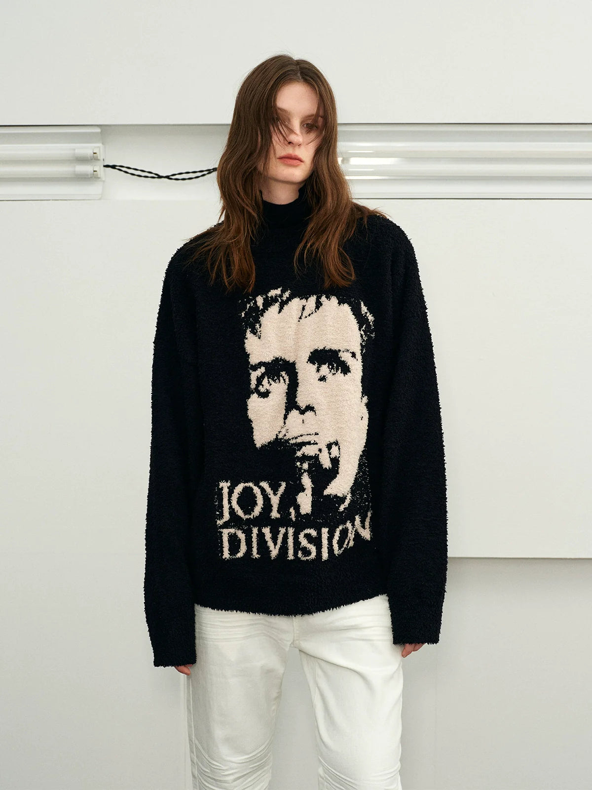 Joy Division Graphic Knit Sweater