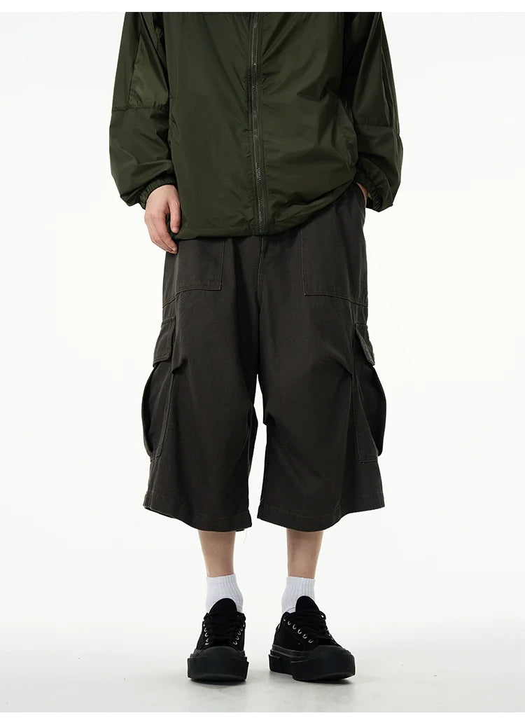Wide-Leg Cargo Shorts and Pants
