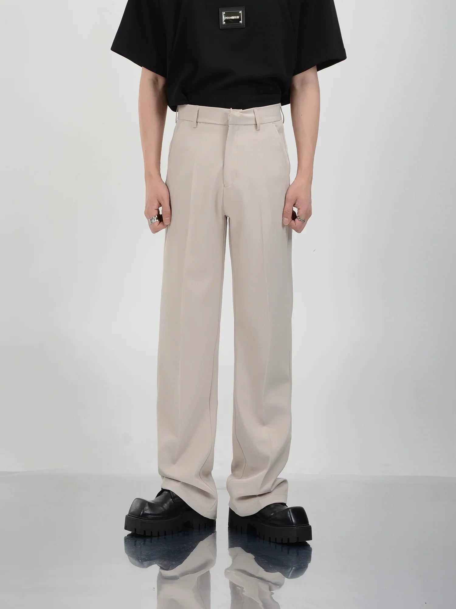 Clean Fit Straight Dress Pants