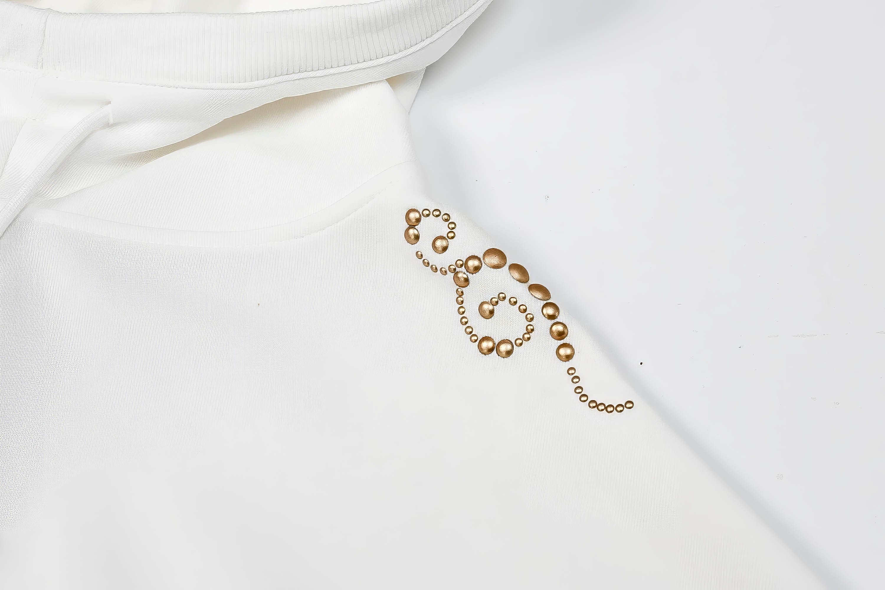 Asymmetrical Layered Top with Hoodie Sleeve