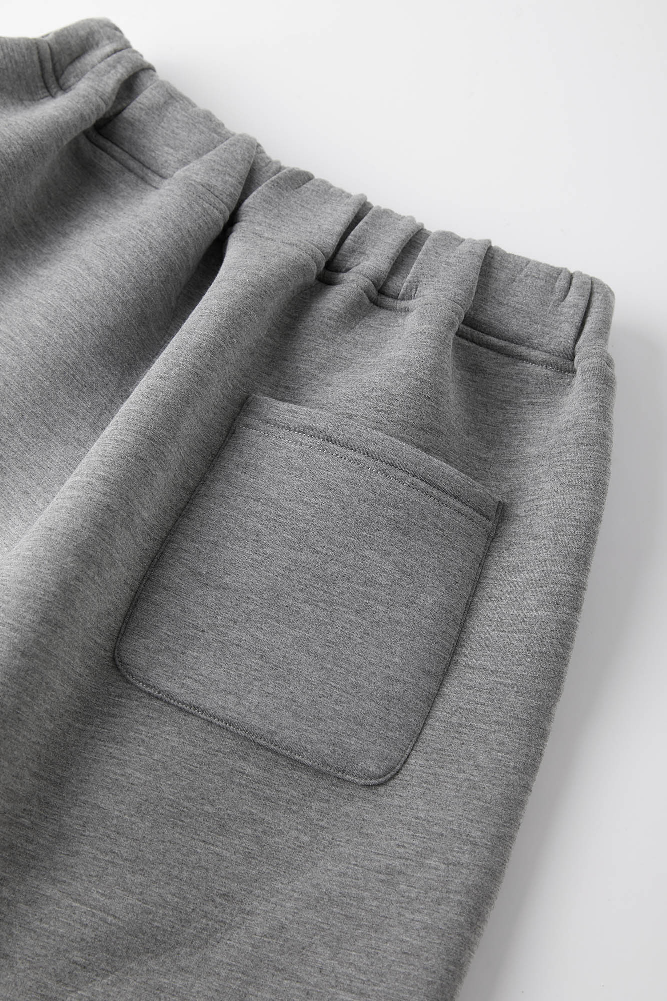 Wide Leg Pleated Crinkled Sweatpants