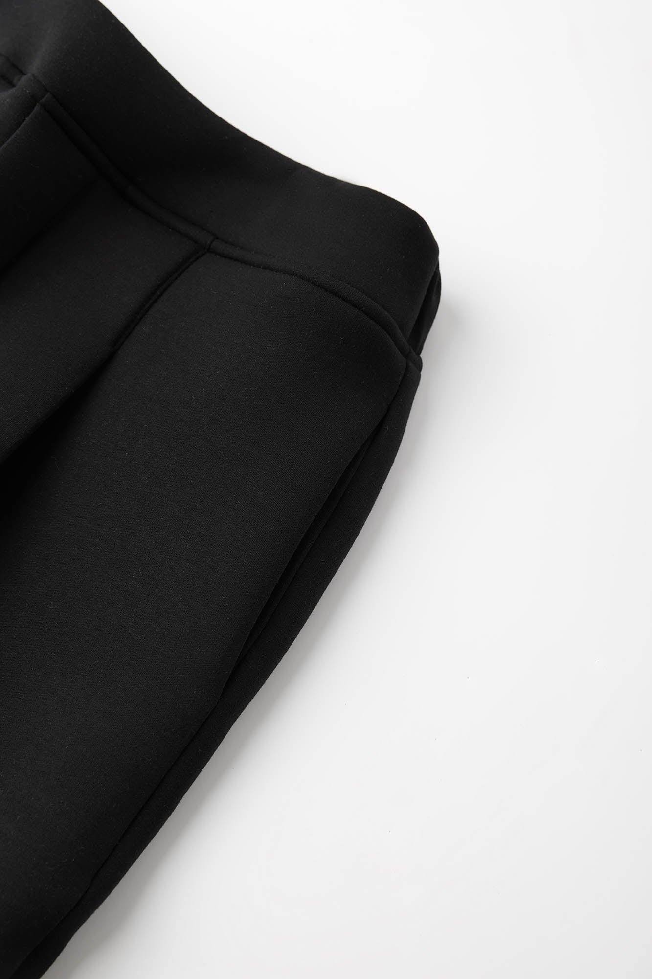 Wide Leg Pleated Crinkled Sweatpants