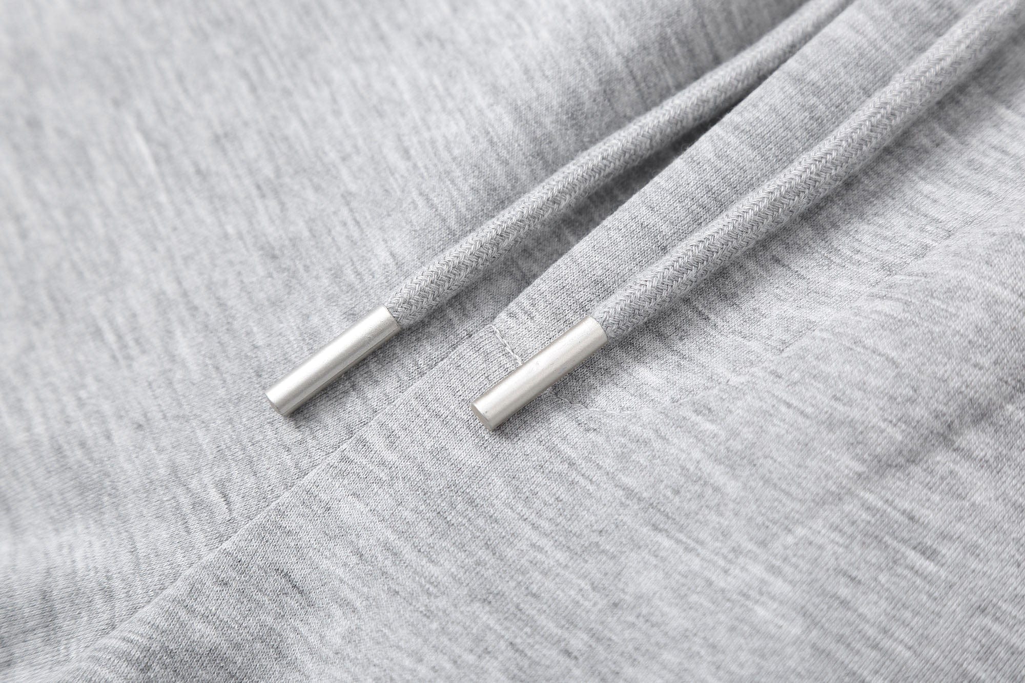 Slanted Spliced Wide-Leg Sweatpants