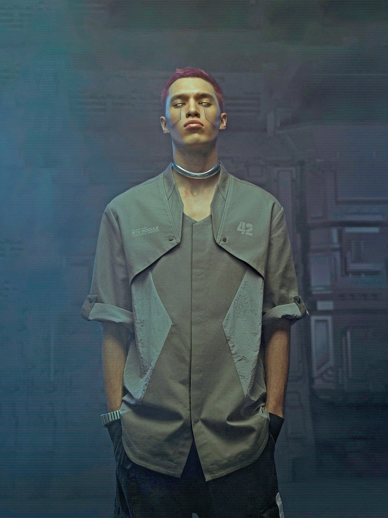 Tactical Utility Shirt Light Grey