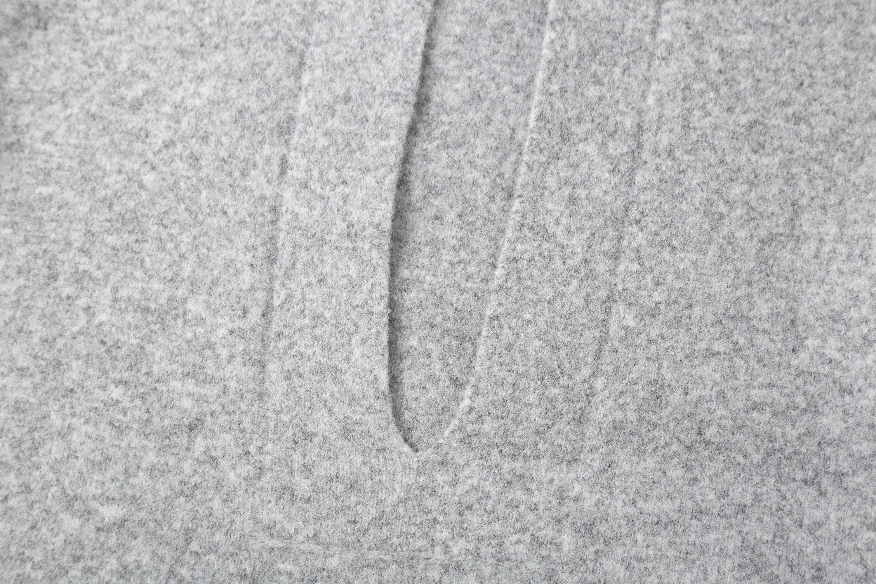 Deep V-Neck Wool Pullover