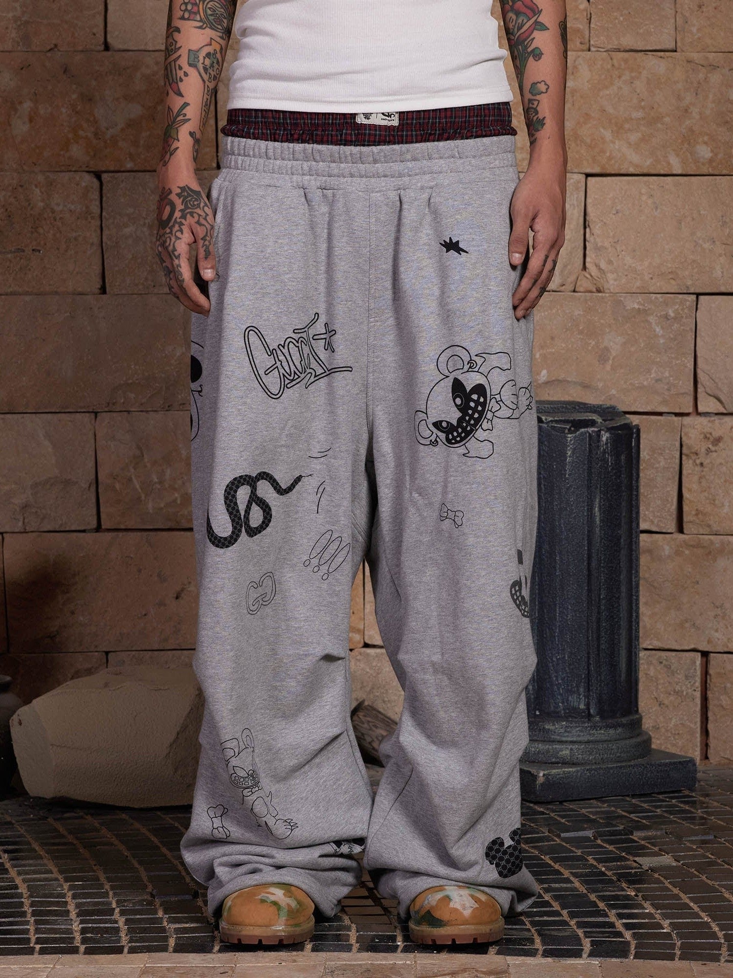 Graffiti Doodle Sweatpants