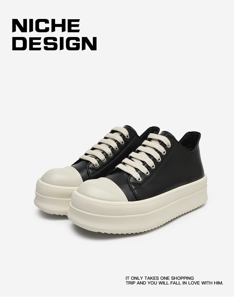 A258 Thick-soled High-ankle Casual Sneaker