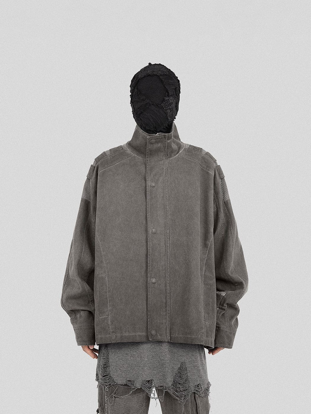 Heavy Duty High Neck Canvas Jacket