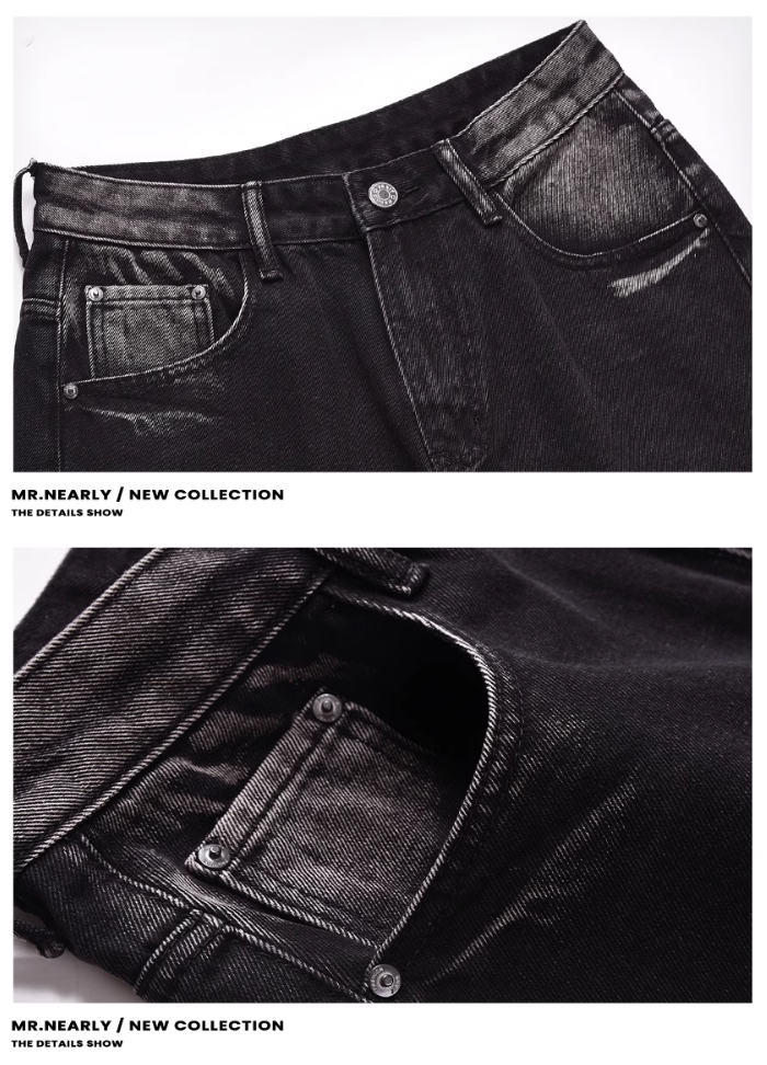 Obsidian Fade Wide-Leg Denims - chiclara