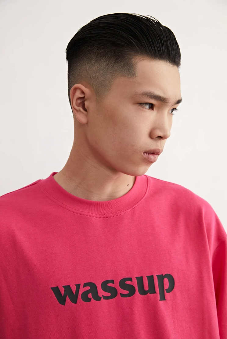 Classic Basic Logo Printed Long Sleeved Tee - chiclara