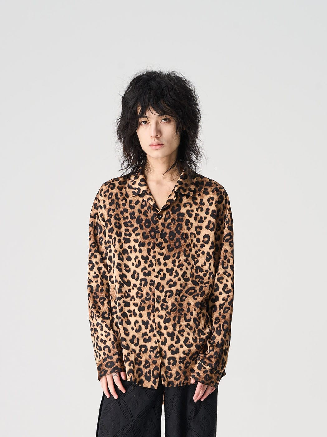 Leopard Print Long Sleeve Shirt