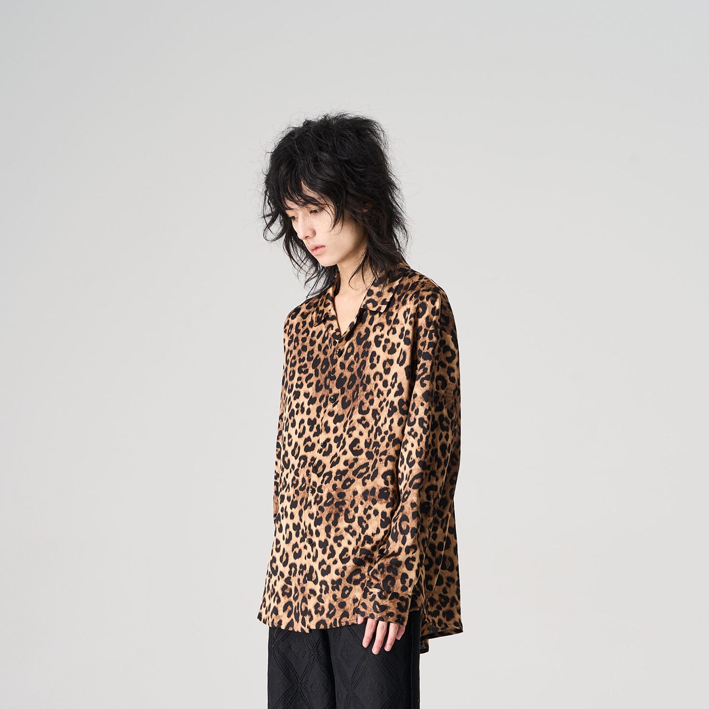 Leopard Print Long Sleeve Shirt