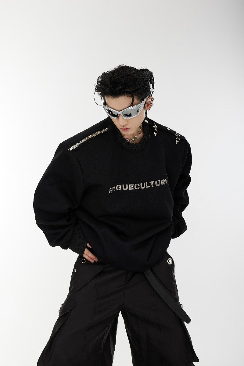 Logo Buckle Sweater - chiclara