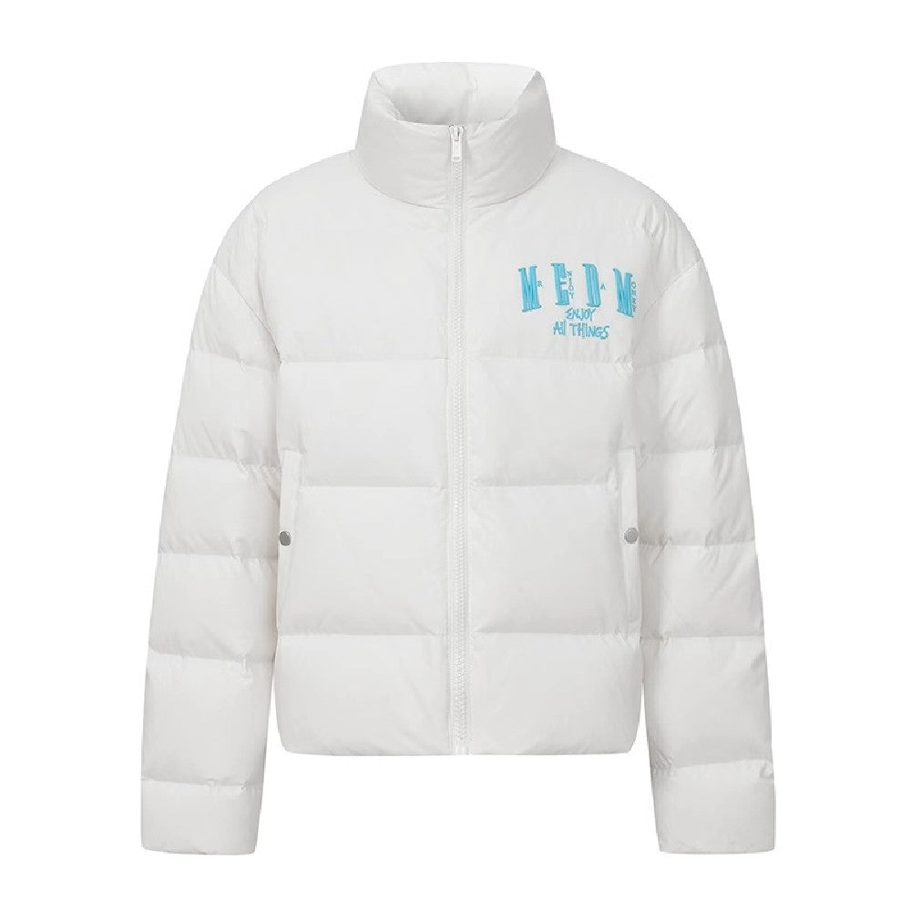 Puffer Jacket with Logo - chiclara