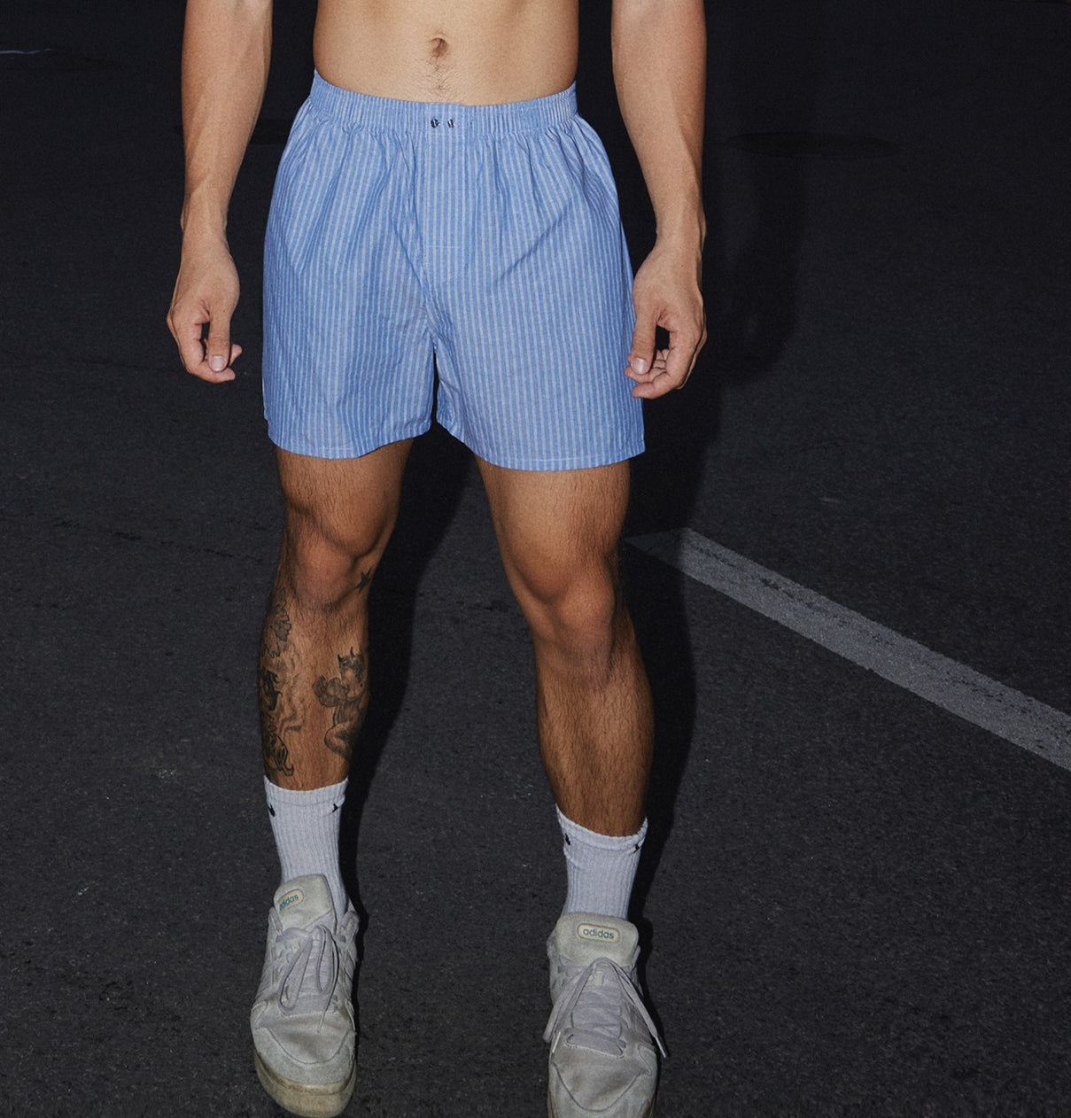 Pinstripe Boxer Shorts