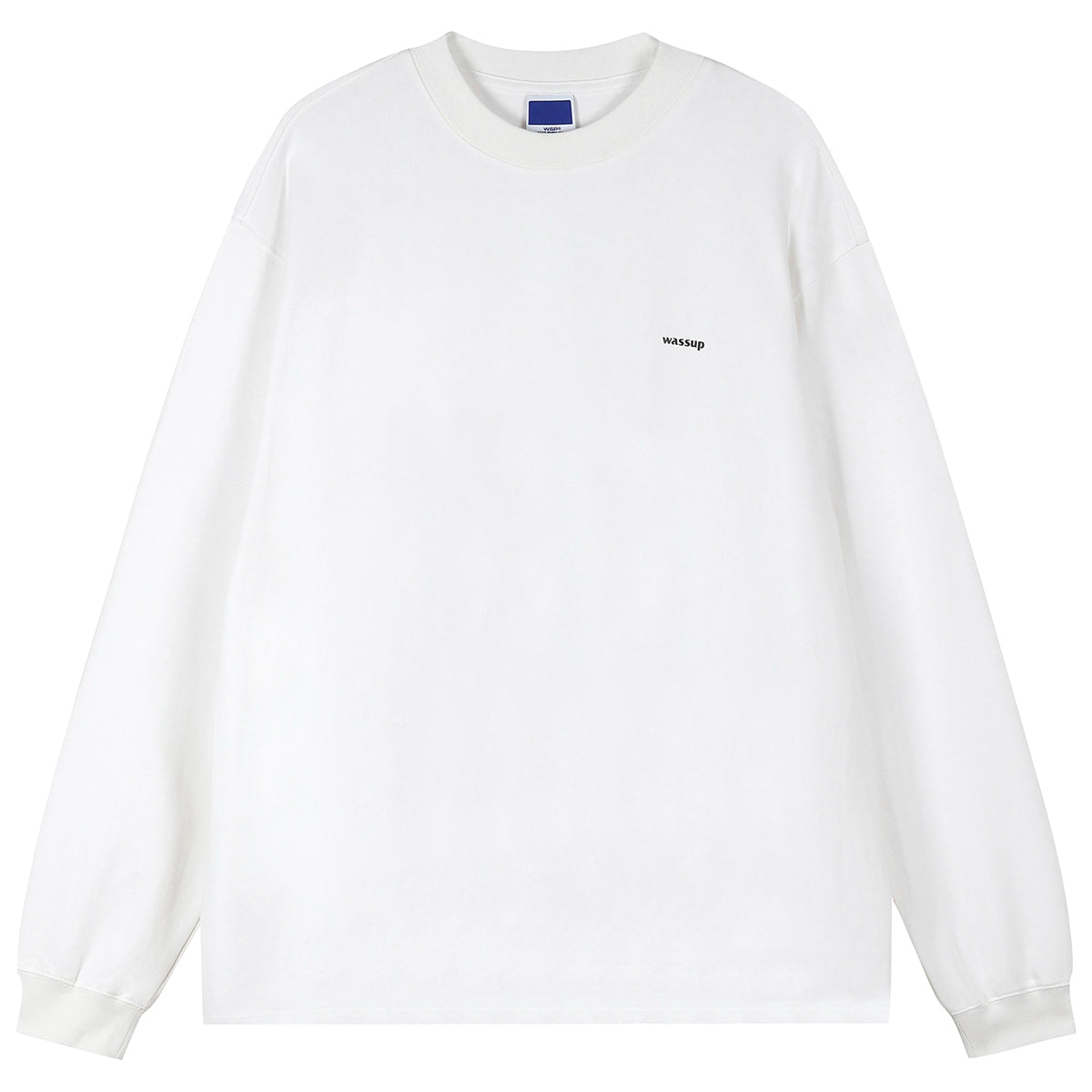 Minimalist Basic Small Logo Long Sleeved Tee - chiclara